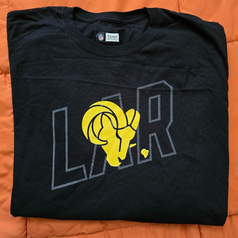 NFL Team Apparel LA Rams Long Sleeve Shirt-3XL